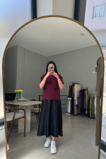 Rosa Fiyonk Detaylı Tişört - Görsel 3