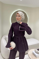 Volan Jean Takım Bordo - Görsel 4