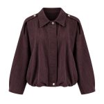 Valencia Bomber Ceket Bordo