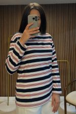 Urgan Çizgili T-shirt - Görsel 4